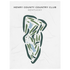 Henry County Country Club, Kentucky - Printed Golf Courses