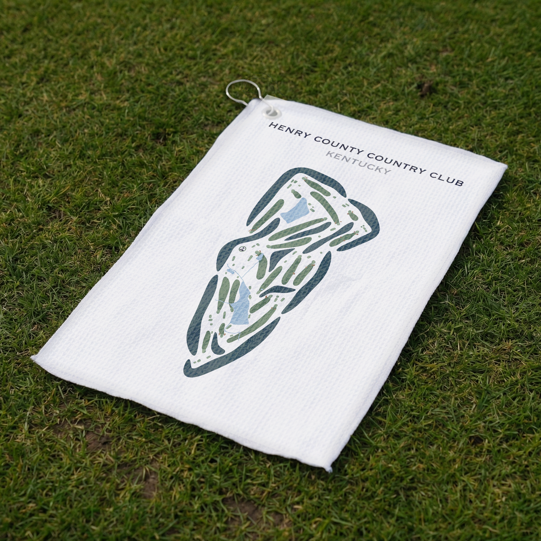 Henry County Country Club, Kentucky - Printed Golf Courses