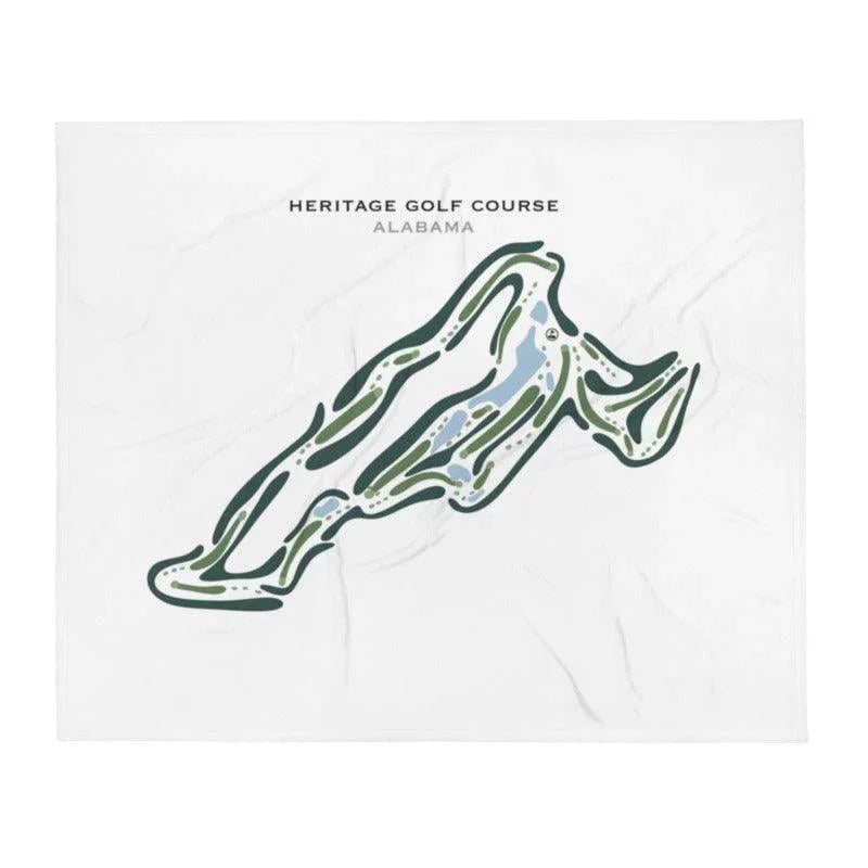 Heritage Golf Course, Alabama - Printed Golf Courses
