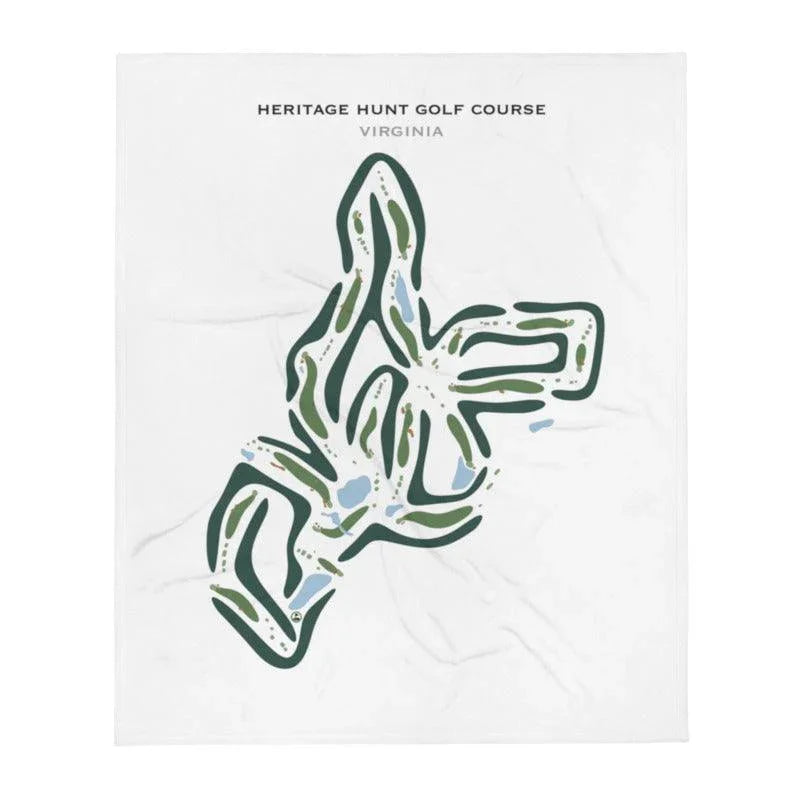 Heritage Hunt Golf Course, Virginia - Printed Golf Courses