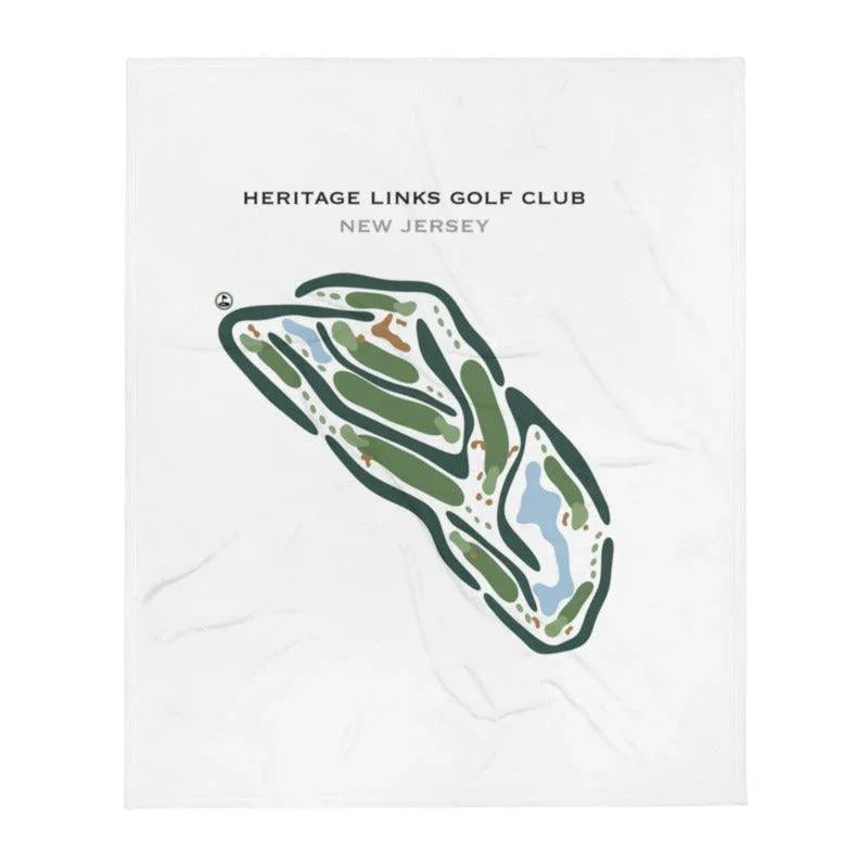 Heritage Links Golf Club, New Jersey - Printed Golf Courses