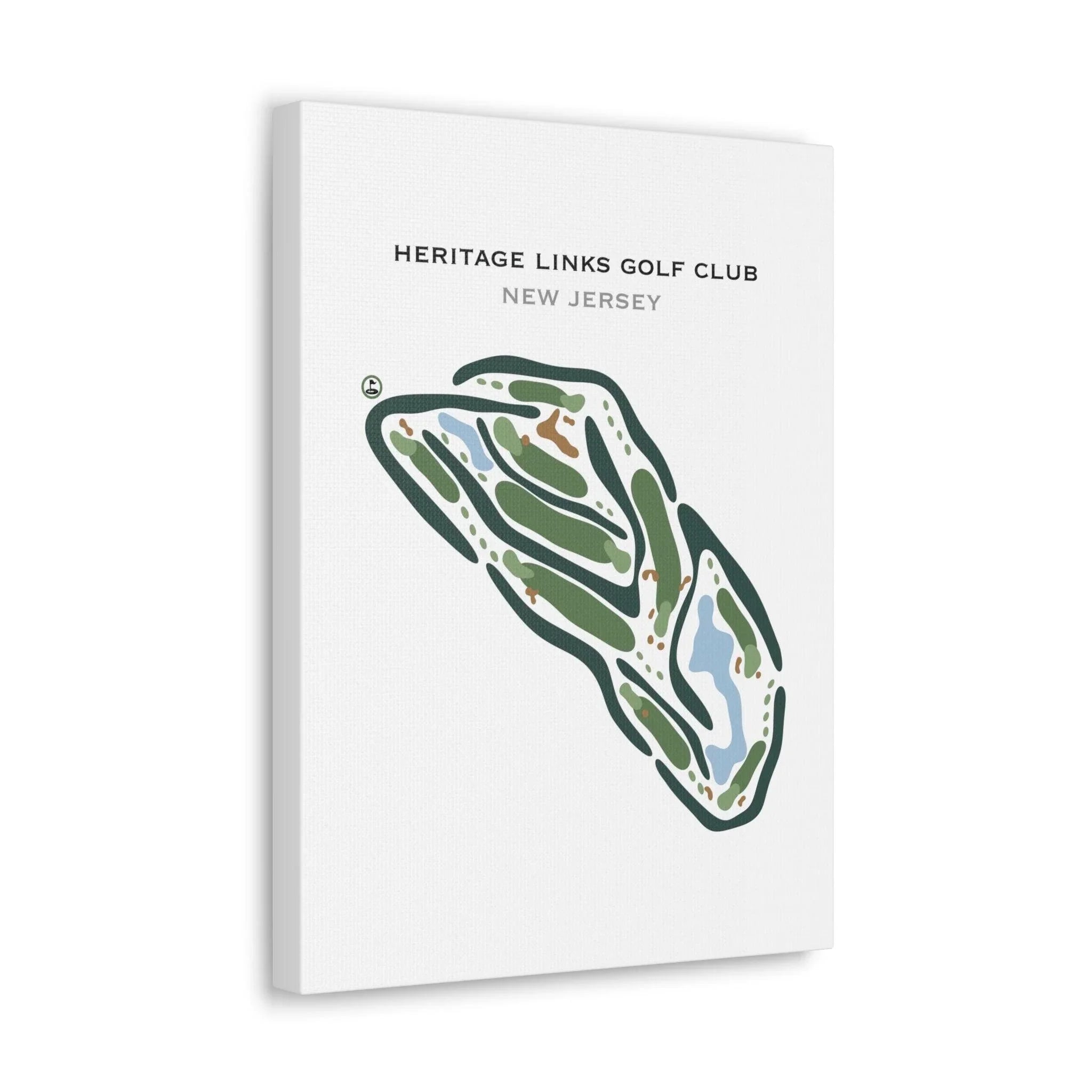 Heritage Links Golf Club, New Jersey - Printed Golf Courses