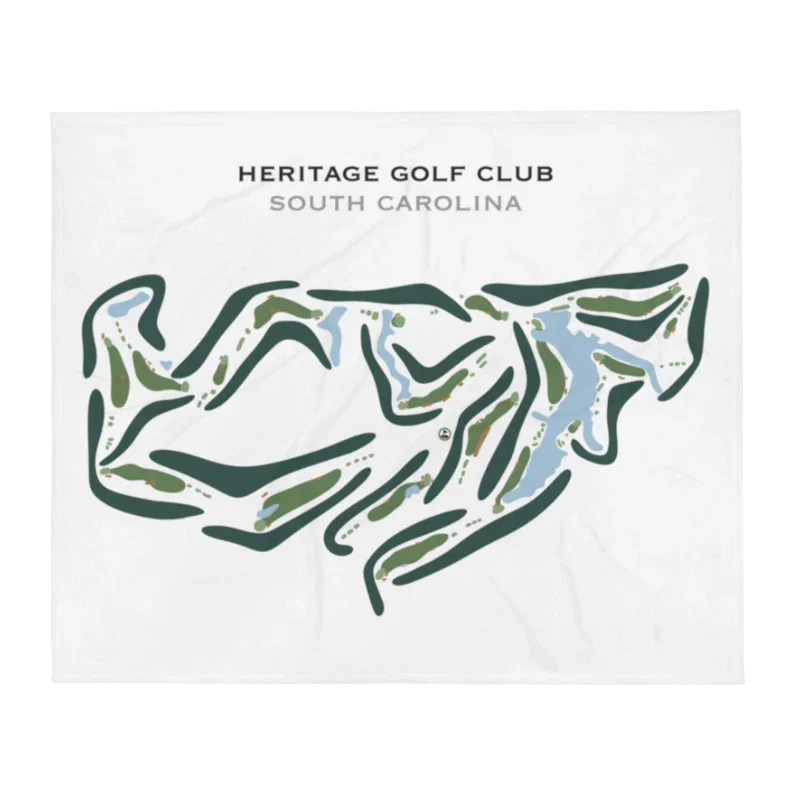 Heritage Golf Club, South Carolina - Printed Golf Course