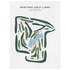Heritage Golf Links, Georgia - Printed Golf Course