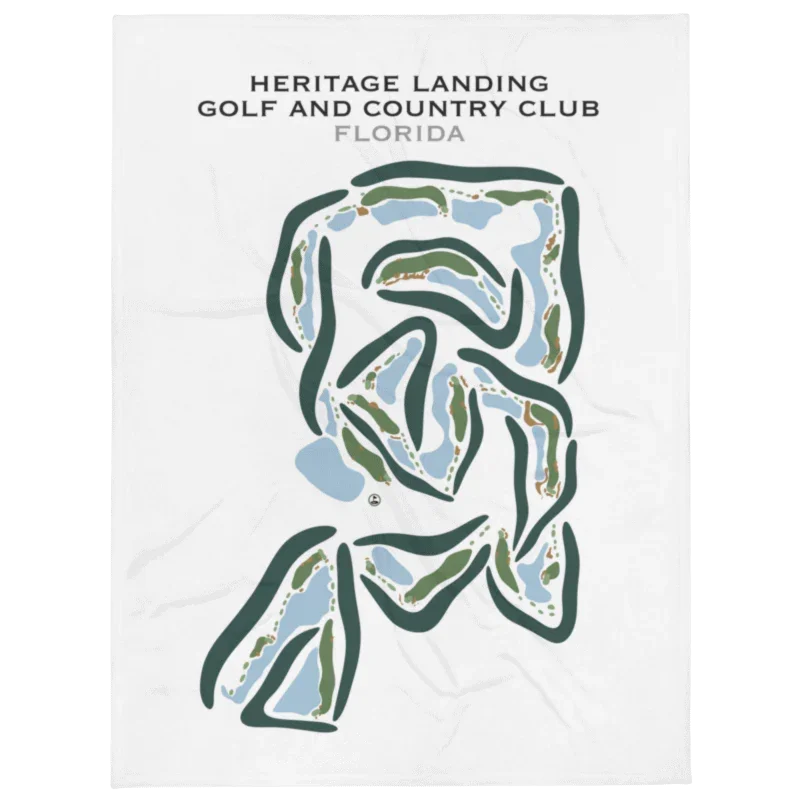 Heritage Landing Golf and Country Club, Florida - Printed Golf Courses