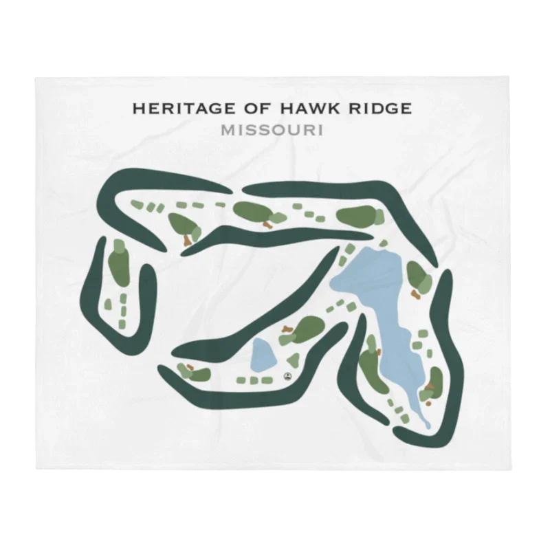 Heritage of Hawk Ridge, Missouri - Printed Golf Courses