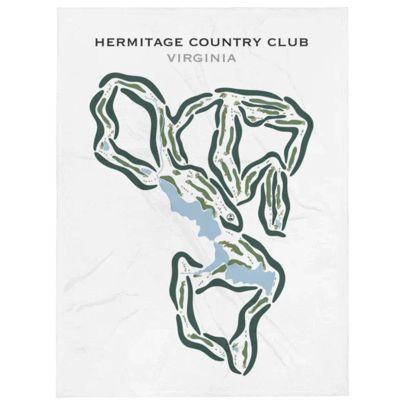 Hermitage Country Club, Virginia - Printed Golf Courses