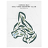 Heron Bay Golf & Country Club, Georgia - Printed Golf Courses