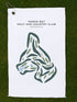 Heron Bay Golf & Country Club, Georgia - Printed Golf Courses