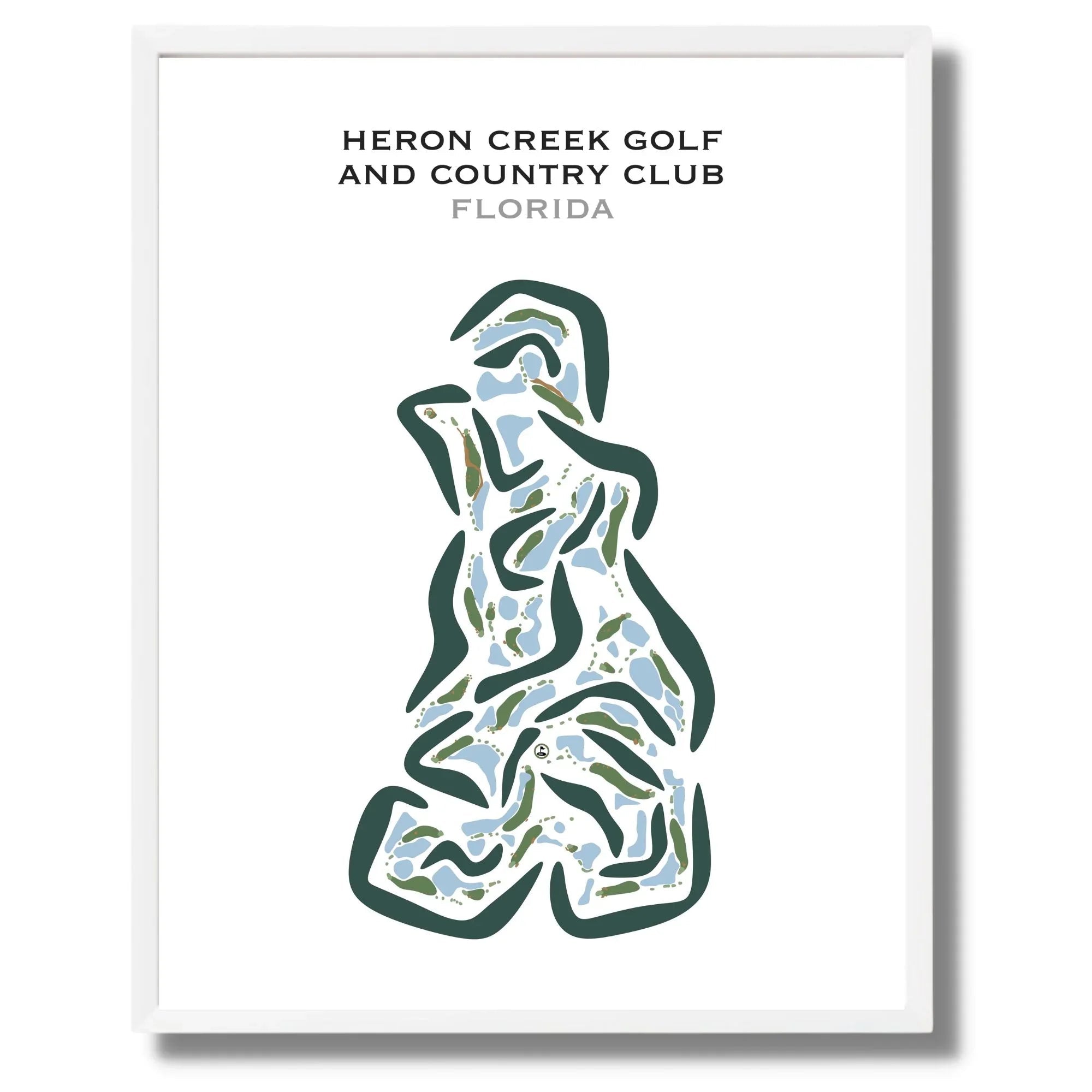 Heron Creek Golf & Country Club, Florida - Printed Golf Courses