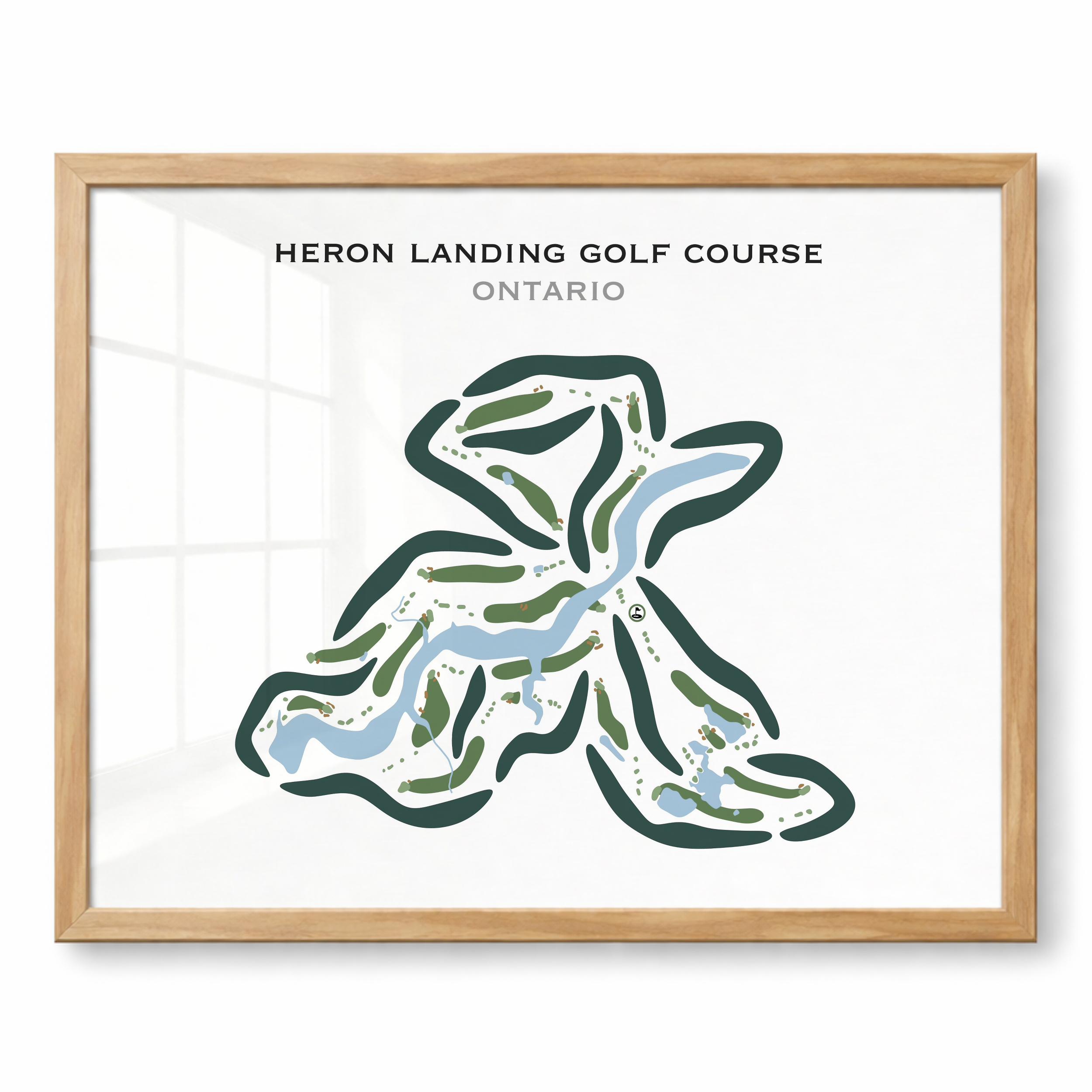 Heron Landing Golf Course, Canada - Printed Golf Courses