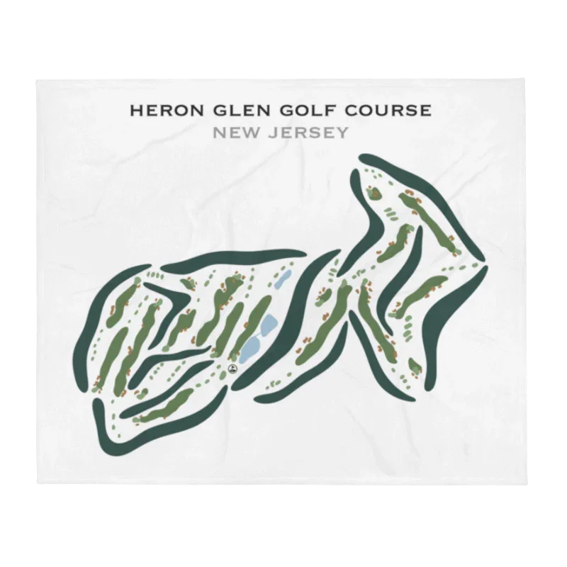 Heron Glen Golf Course, New Jersey - Printed Golf Courses
