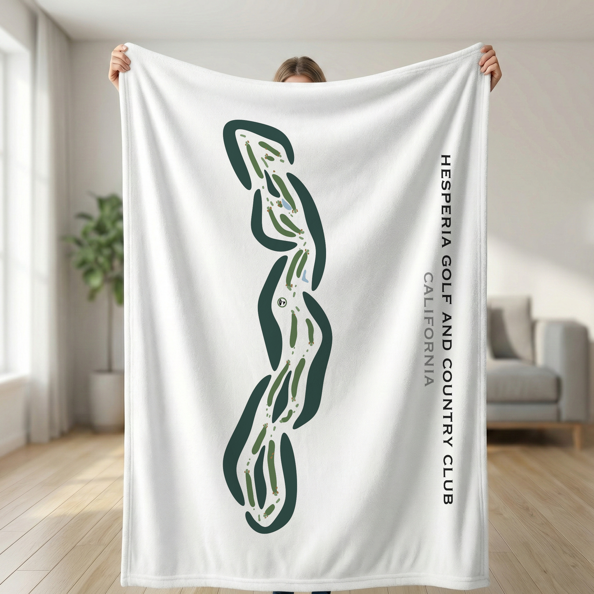 Hesperia Golf & Country Club, California - Printed Golf Courses