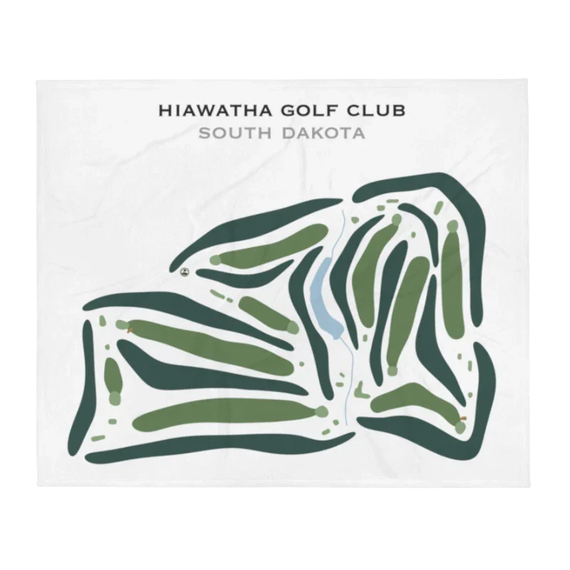 Hiawatha Golf Club, South Dakota - Printed Golf Courses