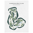 Hiawatha Golf Club, Wisconsin - Printed Golf Courses