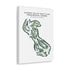 Hickory Valley Golf Club Presidential Course, Pennsylvania - Printed Golf Courses
