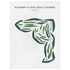 Hickory Flats Golf Course, Ohio - Printed Golf Courses