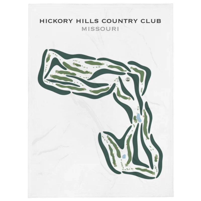 Hickory Hills Country Club, Missouri - Printed Golf Courses