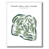 Hickory Knoll Golf Course, Michigan - Printed Golf Courses