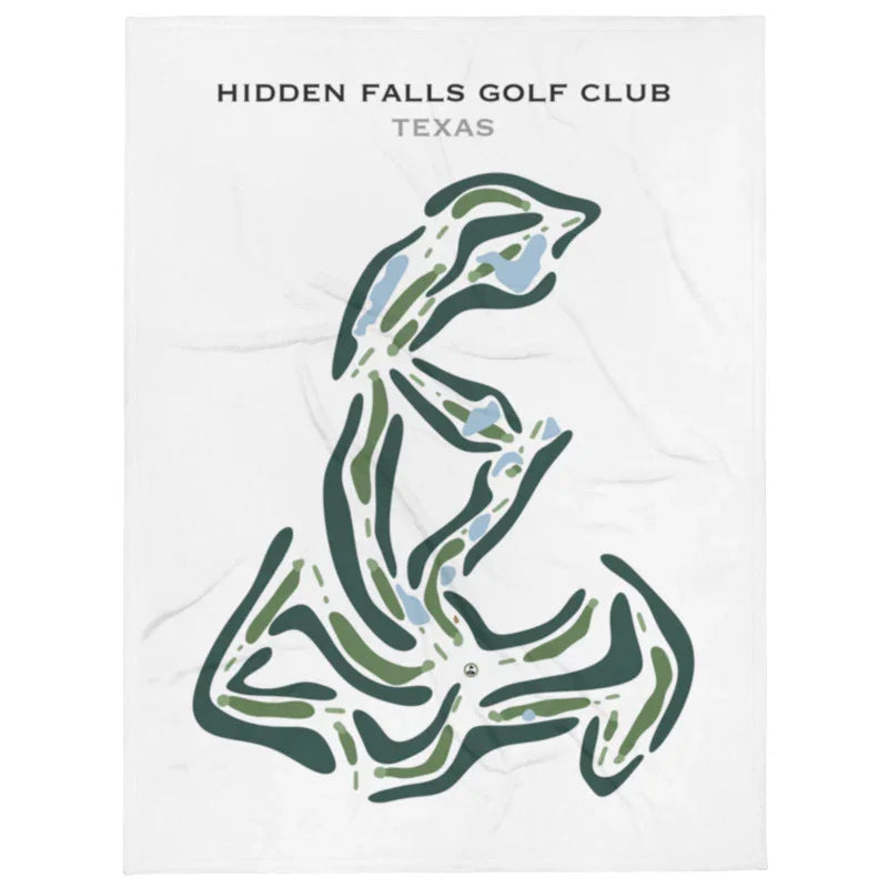 Hidden Falls Golf Club, Texas - Printed Golf Course