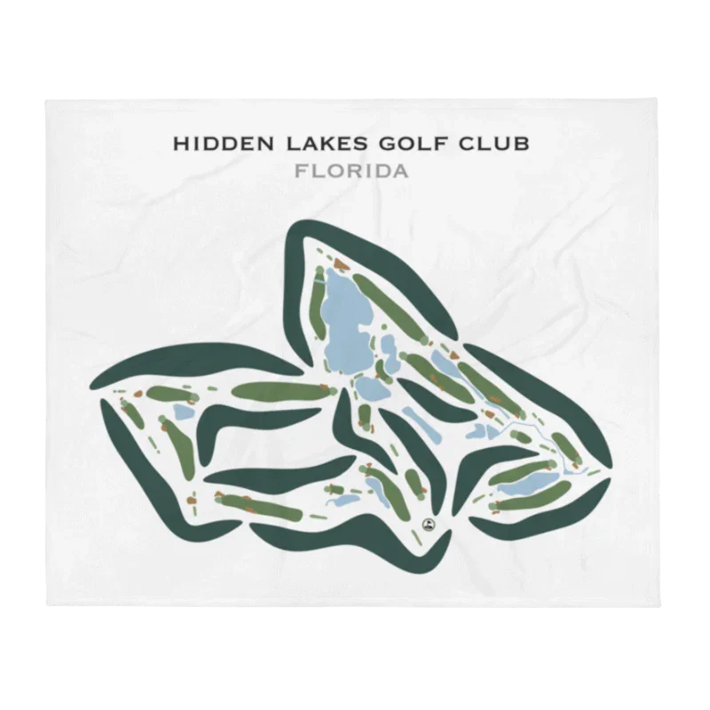 Hidden Lakes Golf Club, Florida - Printed Golf Courses