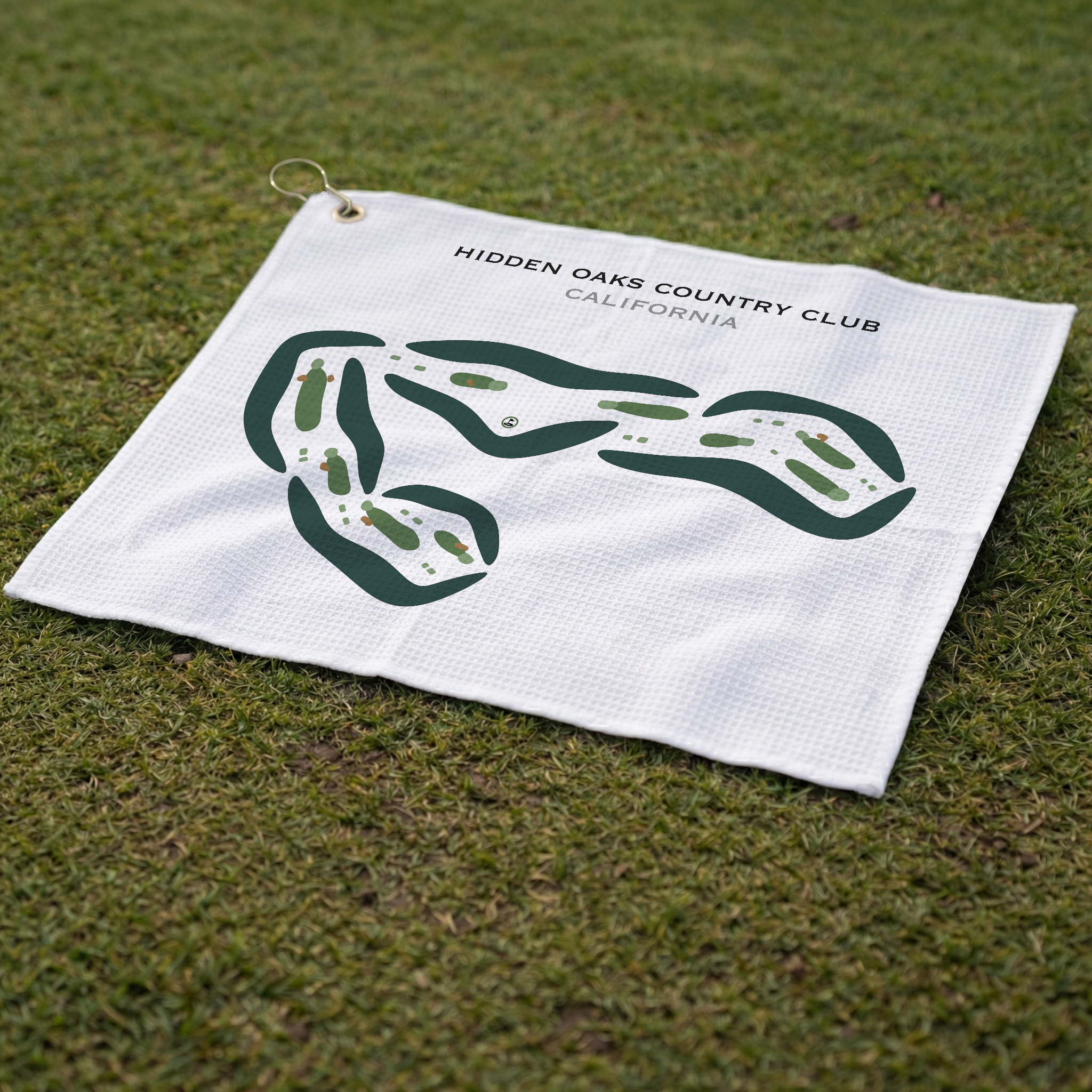 Hidden Oaks Country Club, California - Printed Golf Courses