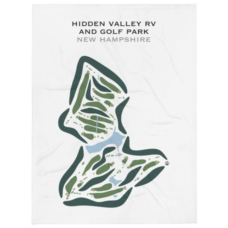 Hidden Valley RV & Golf Park, New Hampshire - Printed Golf Courses