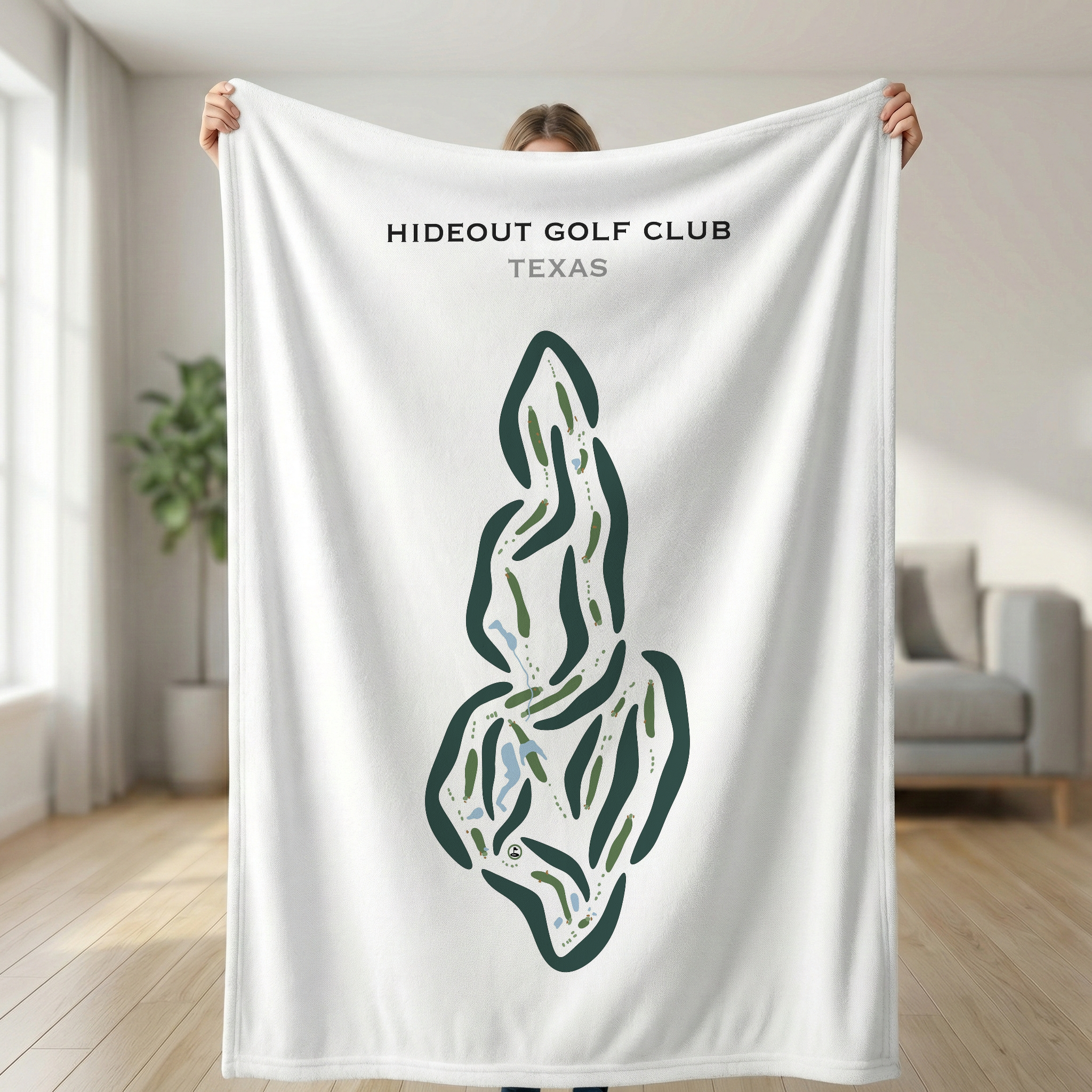 Hideout Golf Club, Texas - Printed Golf Courses