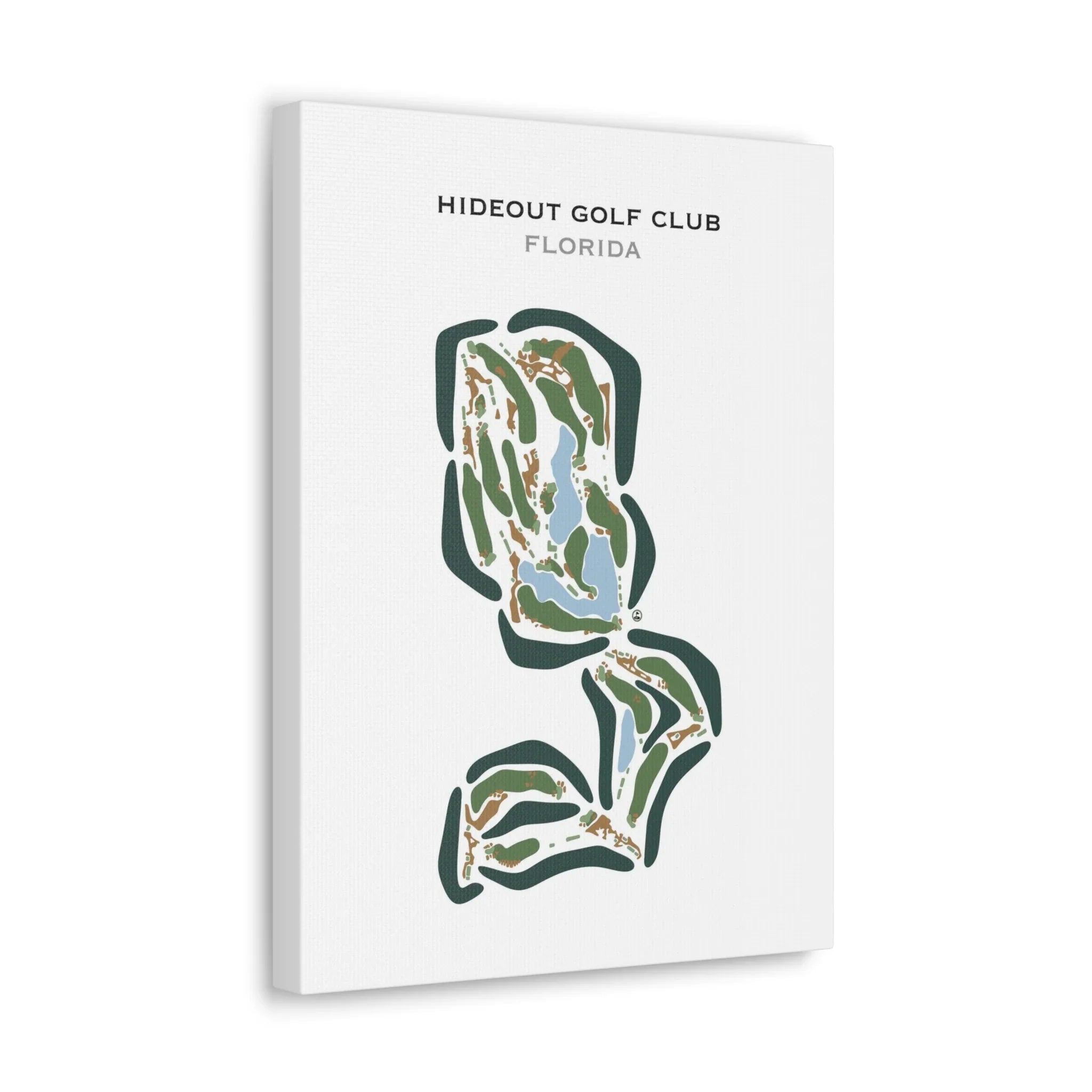 Hideout Golf Club, Florida - Printed Golf Courses