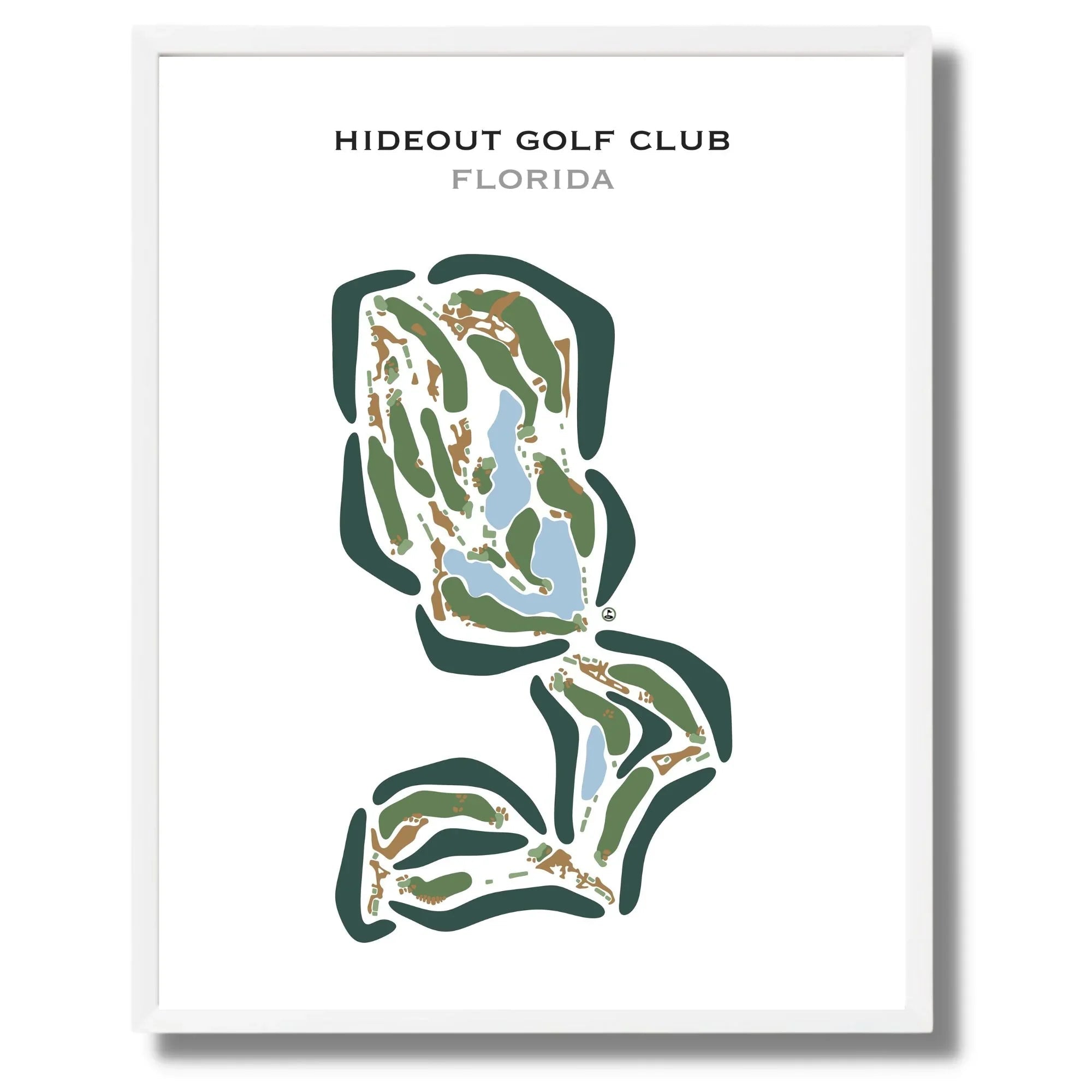Hideout Golf Club, Florida - Printed Golf Courses