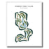 Hideout Golf Club, Florida - Printed Golf Courses