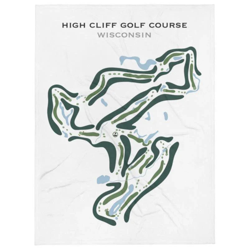 High Cliff Golf Course, Wisconsin - Printed Golf Courses