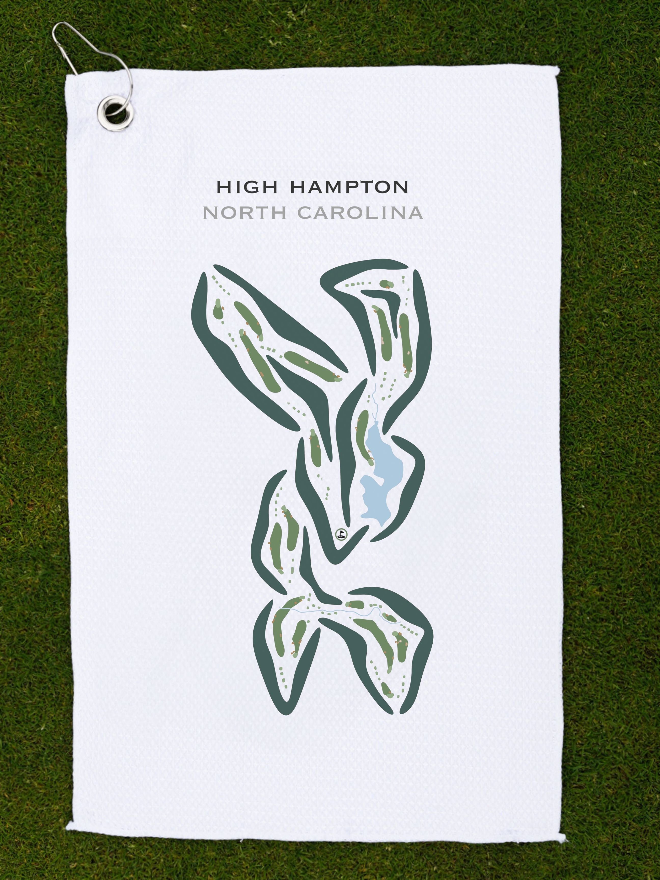 High Hampton, North Carolina - Printed Golf Courses