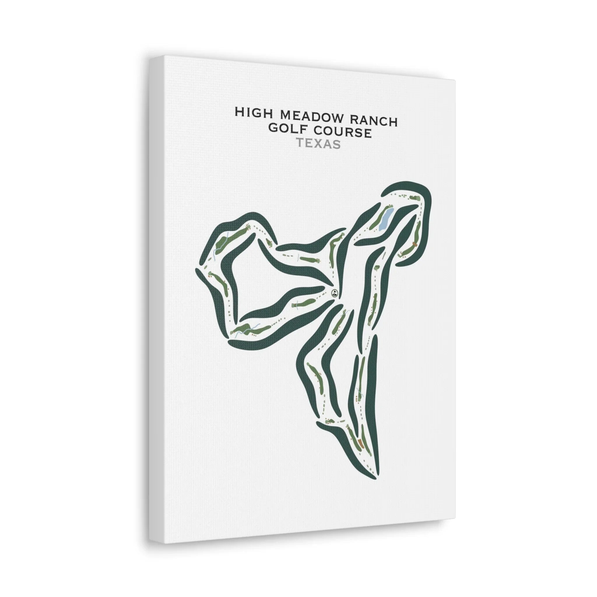 High Meadow Ranch Golf Course, Texas - Printed Golf Courses