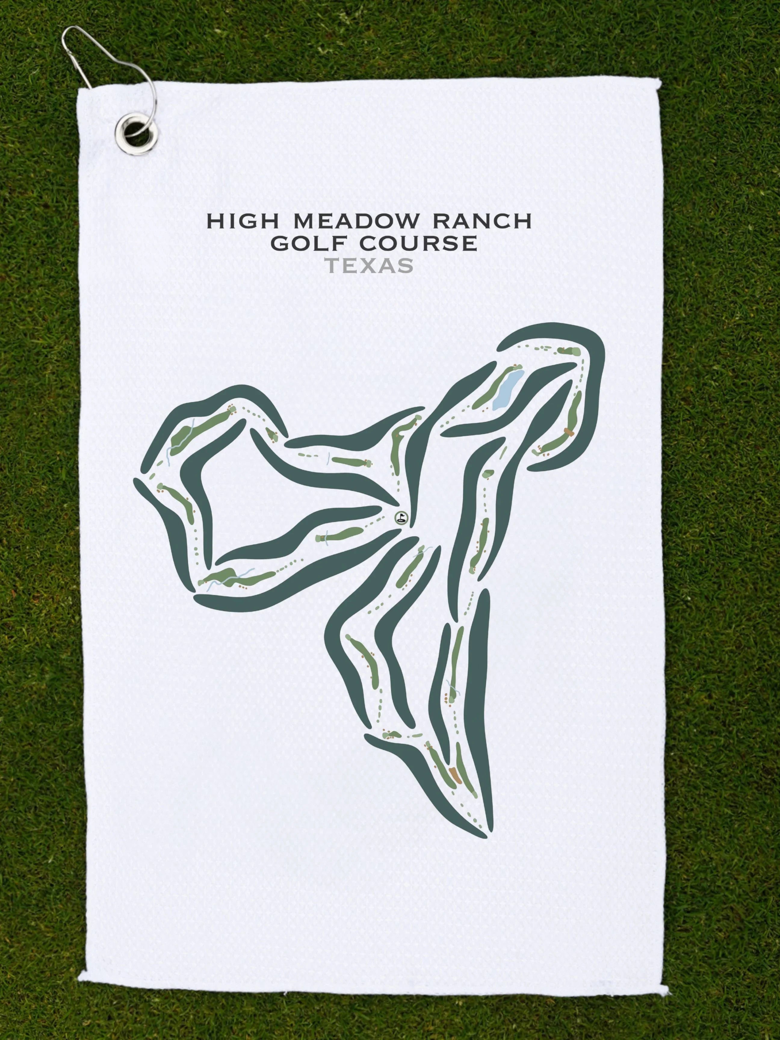 High Meadow Ranch Golf Course, Texas - Printed Golf Courses