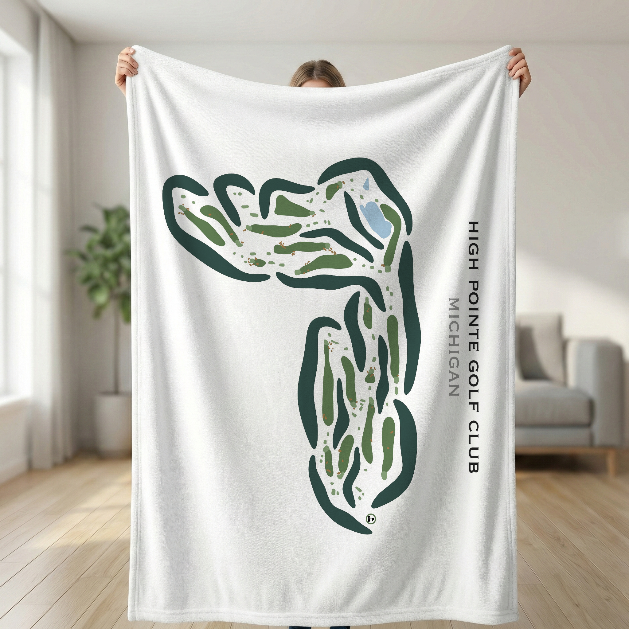 High Pointe Golf Club, Michigan - Printed Golf Courses