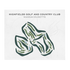 Highfields Golf & Country Club, Massachusetts - Printed Golf Courses