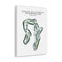 Highland Golf Course at The Quechee Club, Vermont (18 Holes) - Printed Golf Courses