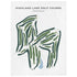 Highland Lake Golf Course, Indiana - Printed Golf Courses