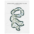 Highland Lakes Golf Club, Florida - Printed Golf Courses
