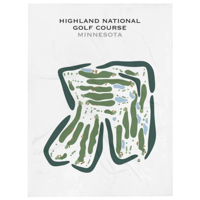 Highland National Golf Course, Minnesota - Printed Golf Courses