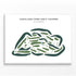 Highland Park Golf Course, Illinois - Printed Golf Courses