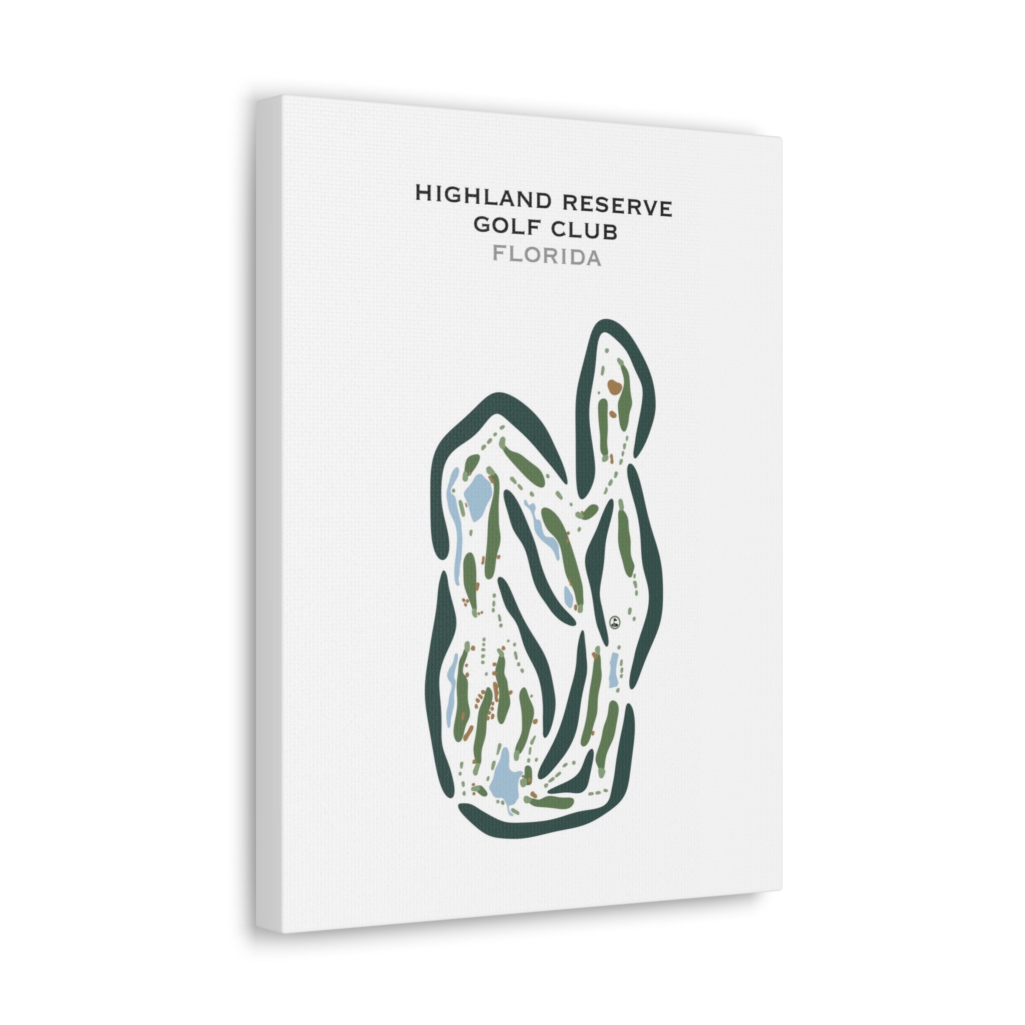Highlands Reserve Golf Club, Florida - Printed Golf Courses