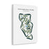 Highlands Golf Course, Nebraska - Printed Golf Courses