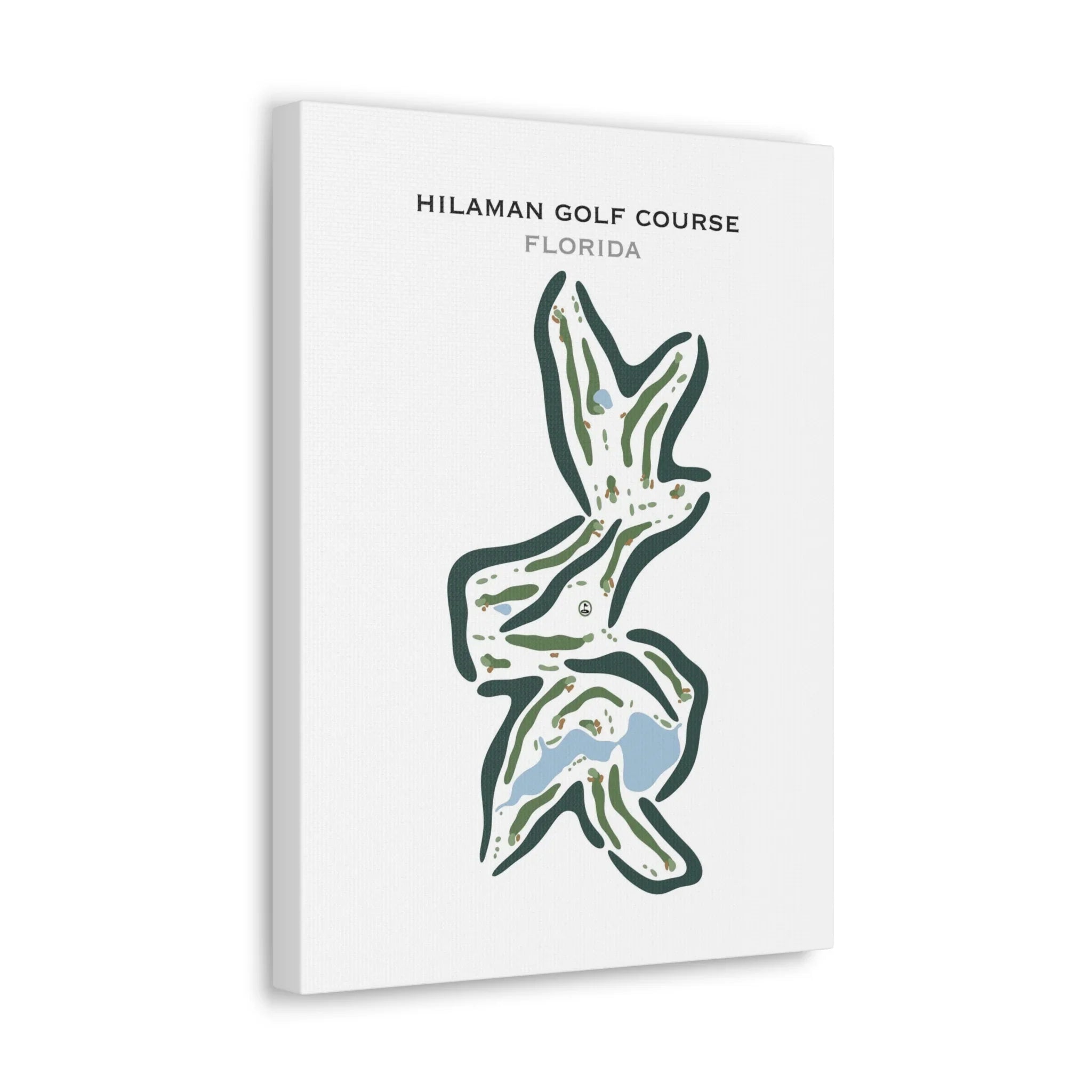 Hilaman Golf Course, Florida - Printed Golf Courses