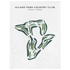 Hiland Park Country Club, New York - Printed Golf Course