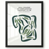 Hill Course at Castlewood Country Club, California - Printed Golf Courses