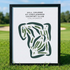 Hill Course at Castlewood Country Club, California - Printed Golf Courses