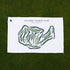 Hillcrest Country Club, Oklahoma - Printed Golf Courses