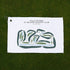 Hills Course at Delaire Country Club, Florida - Printed Golf Courses
